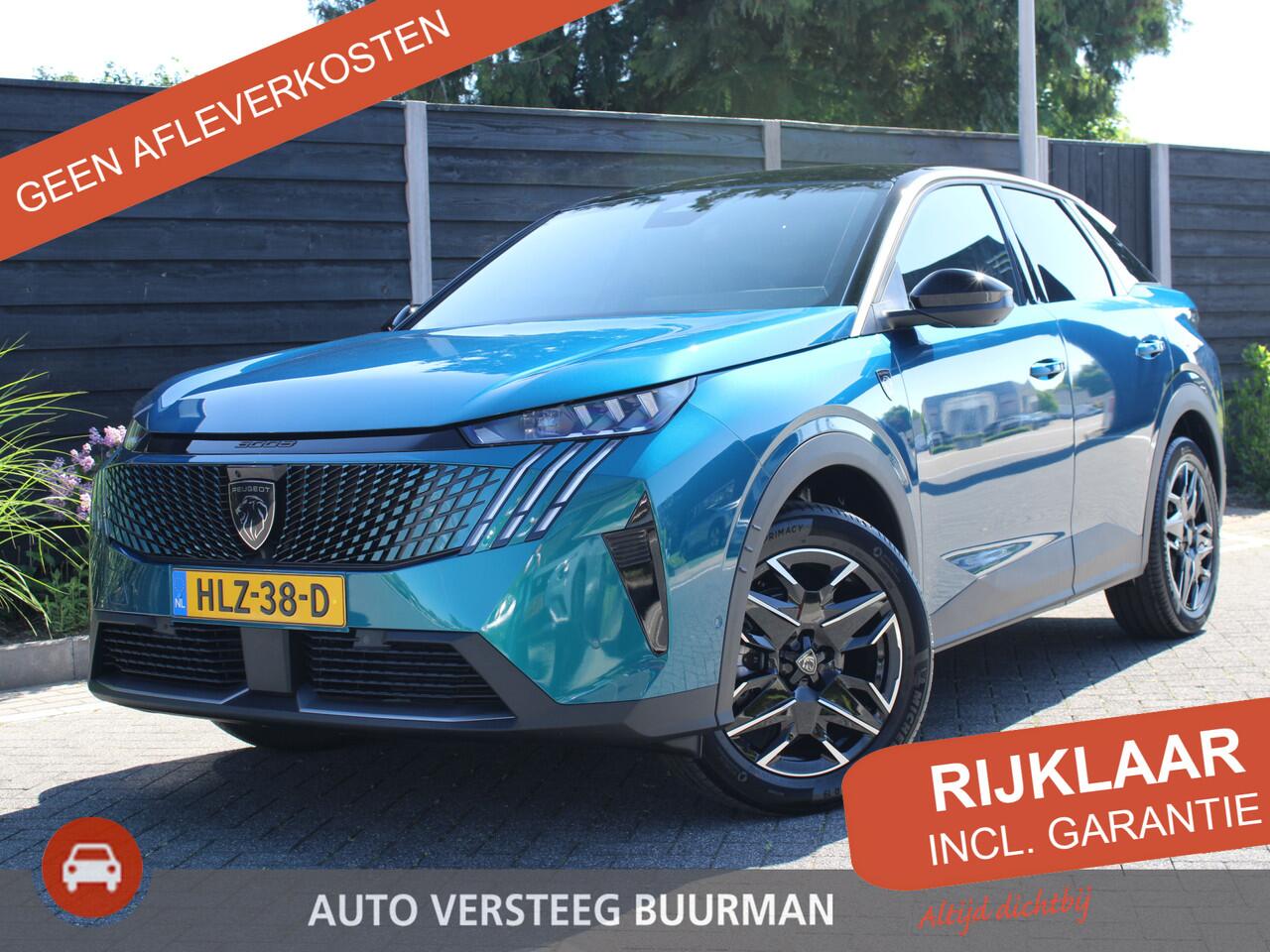 Peugeot 3008 1.2 Hybrid 136PK GT e-DCS6 Automaat 360 Camera, Navigatie, Elektrische Achterklep, Parkeerhulp voor & achter