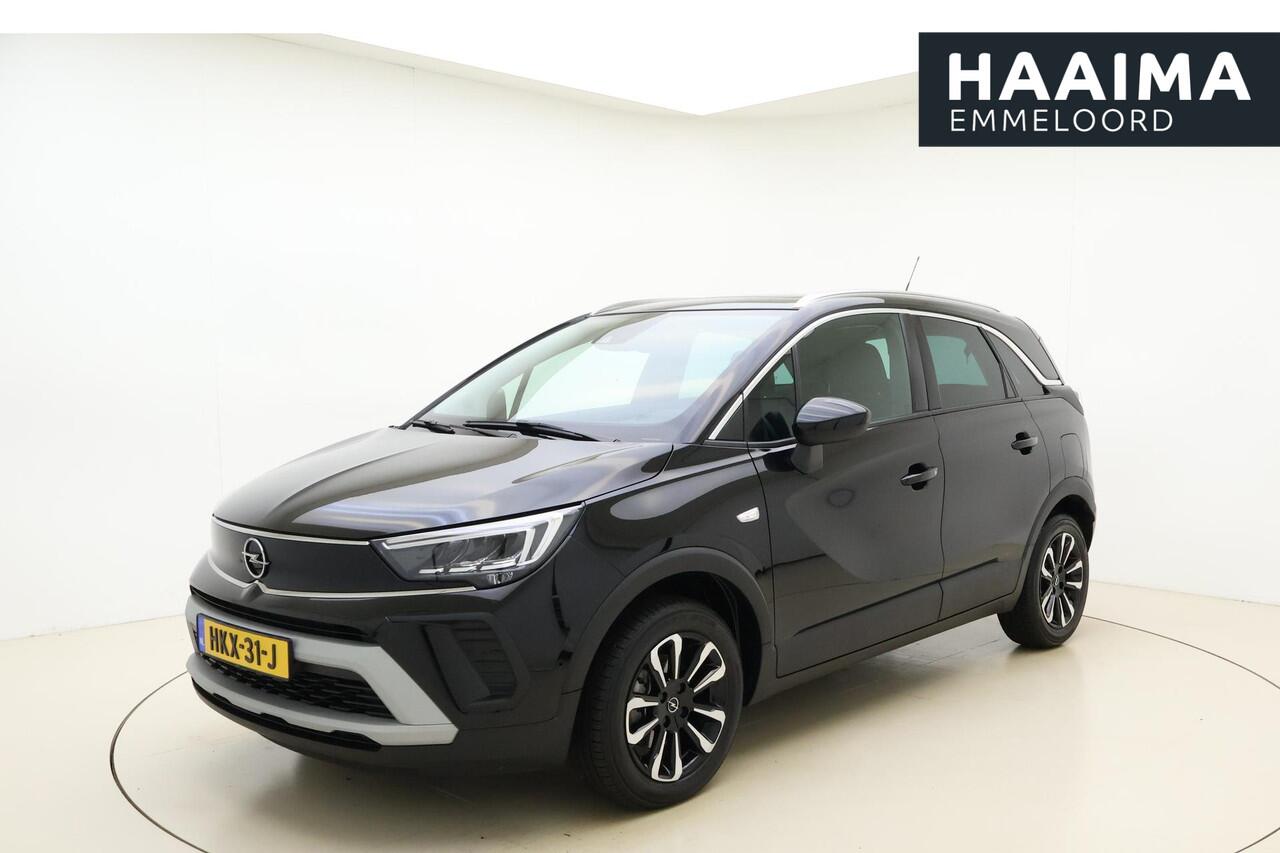 Opel Crossland 1.2 Turbo Elegance | Automaat | Navigatie pakket | Camera achter | Panoramadak | Parkeersensoren | Climate control | Lichtmetalen velgen | Getint glas