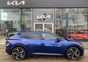 KIA EV6 GT-Line AWD 77.4 kWh -Direct Leverbaar- 21″LMV Pano-Dak LED Stoelverw.+Koeling 7jr.Garantie