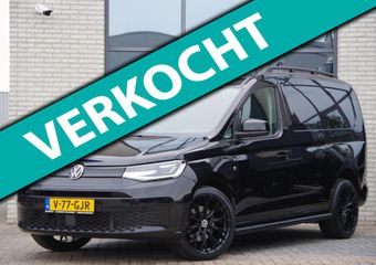 Volkswagen CADDY MAXI Cargo L2 BLACK EDITION TDI 122PK AUT. LED, LEDER, ACC, CAMERA, GR NAVI, STOELVERW. PDC, AIRCO, APPLE CARPLA