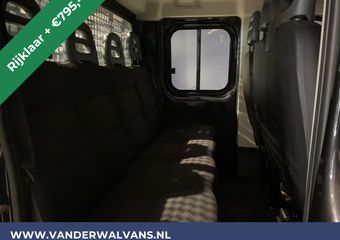 Peugeot BOXER 2.2 BlueHDi 140pk Pick up Dubbel cabine open laadbak Euro6 RIJKLAAR Airco | 7-Zits | Bluetooth telefoonvoorbereiding