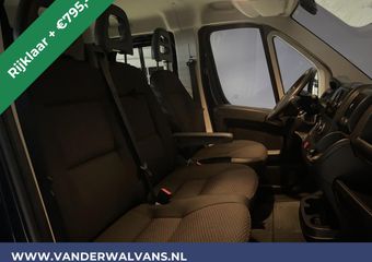 Peugeot BOXER 2.2 BlueHDi 140pk Pick up Dubbel cabine open laadbak Euro6 RIJKLAAR Airco | 7-Zits | Bluetooth telefoonvoorbereiding