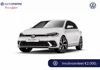 Volkswagen POLO 1.0 TSI 95 7DSG R-Line Edition | ‘App-Connect’ draadloze smartphone integratie | Achterlichten LED | Afstandscontrolesysteem (Front Assist)