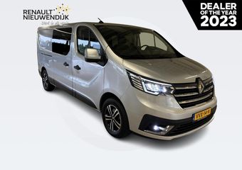 Renault TRAFIC 2.0 dCi 130 T30 L2H1 Work Edition Dubbel Cabine / TREKHAAK / L.M. VELGEN / CLIMATE CONTROLE / NAVIGATIE / PARKEERSENSOREN+CAMERA / CRUISE CONTROLE.