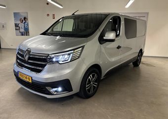 Renault TRAFIC 2.0 dCi 130 T30 L2H1 Work Edition Dubbel Cabine / TREKHAAK / L.M. VELGEN / CLIMATE CONTROLE / NAVIGATIE / PARKEERSENSOREN+CAMERA / CRUISE CONTROLE.