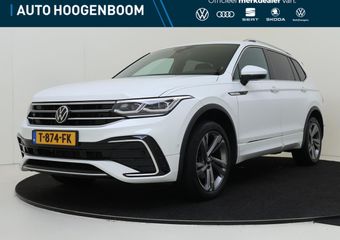 Volkswagen TIGUAN Allspace 1.5 TSI R-Line Business+ 7p. | Parkeerassistent | Keyless | Stoel- en stuurwielverwarming | Achteruitrijcamera | Dodehoek detectie | LED matrix verlichting | Navigatie |