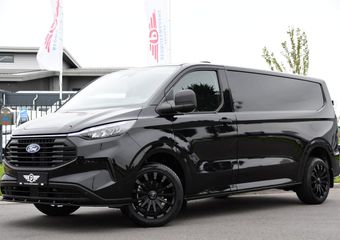 Ford TRANSIT CUSTOM 300 2.0 TDCI L2H1 Black Edition Camera, Cruise, Carplay, Sensoren, 136PK, LED, Multimedia, UNIEK!