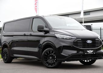 Ford TRANSIT CUSTOM 300 2.0 TDCI L2H1 Black Edition Camera, Cruise, Carplay, Sensoren, 136PK, LED, Multimedia, UNIEK!