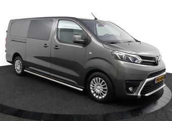 Toyota PROACE Worker 2.0 D-4D Professional DC | 177PK Automaat | Dubbele Cabine | Lederen Bekleding | Navigatie | 2 Schuifdeuren |