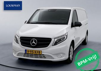 Mercedes-Benz VITO 116 CDI Extra Lang Led L3 Trekhaak Navigatie Dubbele Schuifdeur Standkachel Apple Carplay/Android Auto Cruise Control