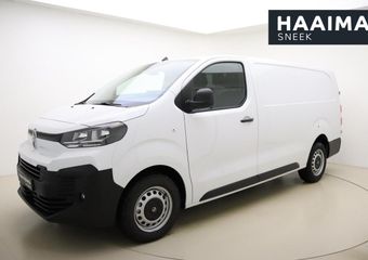 Citroen JUMPY 2.0 BlueHDI 145 S&S L3 | NIEUW | Houten laadruimte afwerking | Trekhaak | Navigatie | Apple Carplay | Parkeersensoren | Luxe tussenwand | 3-zits