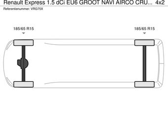 Renault EXPRESS 1.5 dCi EU6 GROOT NAVI AIRCO CRUISE CONTROL PDC