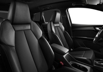 Audi Q4 e-tron Q4 45 e-tron quattro 286 1AT S edition Automaat | Verwarmbare voorstoelen | Matrix-ledkoplampen met Audi-laserlicht, ledachterlichten, lichtanimatie, dynamische knipperlichten | S line-interieur met sportstoelen en zwarte stoffen-kunstlederen bekleding |