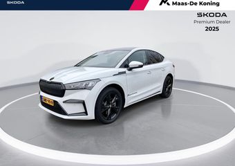Skoda Enyaq iV Coupé Selection Elektromotor 210 kW / 286 pk SUV | Moon white | Business upgrade pakket | Panorama dak | 20” inch velgen |