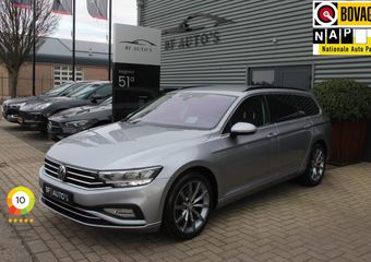 Volkswagen PASSAT Variant 1.5 TSI 150Pk DSG Business Plus Pro LED Keyless-Go El.Stoelen+Memory ACC Stoelverw Comfortstoelen Clima Navi AppleCarPlay LMV 18″ Trekhaak Zeer nette auto