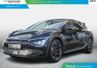 KIA EV6 Light Edition 63 kWh l Levering Maart l Aurora Black Pearl l 428 km Actieradius