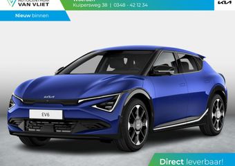 KIA EV6 Light Edition 63 kWh l Levering Maart l Yacht Blue l 428 km Actieradius