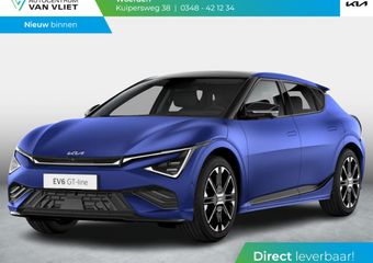 KIA EV6 GT-Line AWD 84 kWh | Uit voorraad leverbaar | Yacht Blue Matte