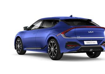 KIA EV6 GT-Line AWD 84 kWh | Uit voorraad leverbaar | Yacht Blue Matte