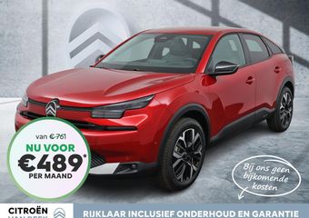 Citroen C4 Hybrid 136 PK Automaat Max | Private Lease 36 mnd 10.000 p.j. ¤489,- | Adaptive Cruise Control | Camera voor + achter |