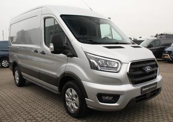 Ford TRANSIT 350 2.0TDCI 165pk L2H2 Limited | Automaat | 360° Camera | Adap. Cruise | Carplay/Android | Lease 753,- p/m
