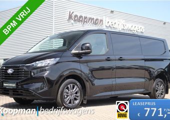 Ford TRANSIT CUSTOM 300 2.0TDCI 170pk L2H1 Limited | Automaat | L+R Zijdeur | Adaptive cruise | LED | BLIS | Sync 4 13″ | Keyless | Camera | LMV | Lease 771,- p/m