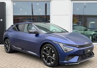 KIA EV6 GT-Line 84 kWh Yacht Blue Matte: alleen bij ons en direct leverbaar | UNIEKE KLEUR