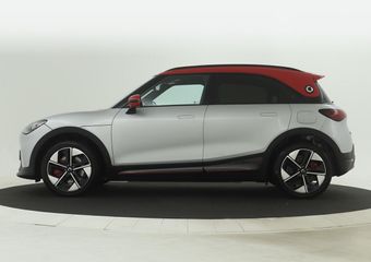 Smart #1 BRABUS 429pk 66 Kwh | AKTIE VAN ¤ 48995,- VOOR ¤ 44450,- Voorraad! | Panoramadak | Navi | Electr. Achterklep | Head-up display | 360 gr camera