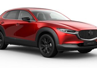 Mazda CX-30 2.0 e-SkyActiv-X M Hybrid Homura 186PK Automaat: ¤ 3.100,- VOORRAADKORTING