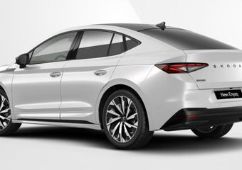 Skoda Enyaq iV Sportline Elektromotor 210 kW / 286 PK SUV Elektri | Trekhaak | Panorama dak | Head up | Canton | Dynamic Chassis Control | 360° camera |  Stoelmassage | Verwarmde voorruit en achterbank |  21″ lichtmetaal |