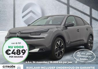 Citroen C4 Hybrid 136 PK Automaat Max | Private Lease 36 mnd 10.000 p.j. ¤489,- | Adaptive Cruise Control | Camera voor + achter |