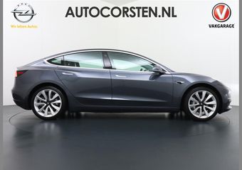 Tesla Model 3 Long Range 75kWh 463PK 19″ Mistl. Full-Self-Driving-Computer 3 Telefoon-Sleutel Premium Audio 4wd Lmv AutoPilot Panoramadak Camera’s Leder Adaptive-CruiseControl-Stop&Go Pdc Ecc Dual Motor Stoel en achterbank verwarming Keyless Electr.Stoelen+Memory+Easy-