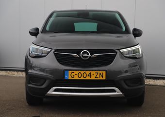 Opel Crossland X 1.2 Turbo 120 Jaar Edition 110PK 16 inch LMV Carplay Android Navigatie Airco Cruise Rijstrooksensor Two Tone Zwart Dak