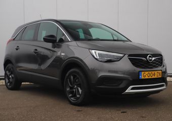 Opel Crossland X 1.2 Turbo 120 Jaar Edition 110PK 16 inch LMV Carplay Android Navigatie Airco Cruise Rijstrooksensor Two Tone Zwart Dak