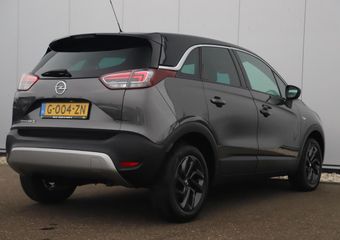 Opel Crossland X 1.2 Turbo 120 Jaar Edition 110PK 16 inch LMV Carplay Android Navigatie Airco Cruise Rijstrooksensor Two Tone Zwart Dak