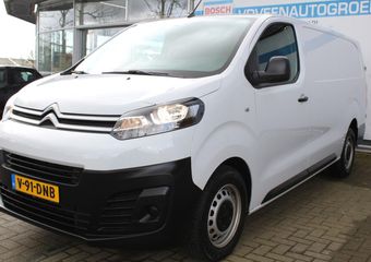 Citroen JUMPY 1.5 BlueHDI 100 L3 | Incl. 12 maanden Garantie | Cruise controle | Airco | Bluetooth | 3 Zitplaatsen | Elektrisch verstelbare buitenspiegels | Centrale deurvergrendeling met handzender |