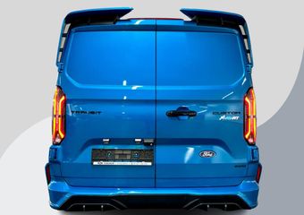 Ford TRANSIT CUSTOM 320 2.0 TDCI L2H1 MS-RT AWD Digital Aqua Blue | Dubbele zijschuifdeur | Inklapbare trekhaak | Navigatie systeem | Centrale dubbele vergrendeling | AGM accu | Handmatige regeneratie roetfilter | Centrale dubbele vergrendeling |  Wis/was achter | Vehicle In