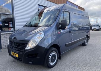 Renault MASTER T35 2.3 dCi 145pk L2H2 Energy / vaste prijs rijklaar ¤ 19.950 ex btw / lease vanaf ¤ 366 / blauw metallic / airco / cruise / trekhaak 2500 kg / navigatie / achteruit rijcamera !