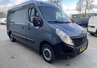 Renault MASTER T35 2.3 dCi 145pk L2H2 Energy / vaste prijs rijklaar ¤ 19.950 ex btw / lease vanaf ¤ 366 / blauw metallic / airco / cruise / trekhaak 2500 kg / navigatie / achteruit rijcamera !