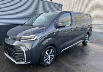 Toyota PROACE Long Worker 2.0 D-4D Professional DC 145PK Automaat DubbeleCabine 6 persoons DIRECT RIJDEN incl. o.a.: Apple Carplay / Android Auto, Climate Control, Cruise Control, LM velgen, 2 schuifdeuren