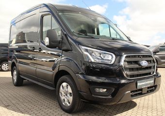 Ford TRANSIT 350 2.0TDCI 165pk L2H2 Limited | Automaat | 360° Camera | Adap. Cruise | Carplay/Android | Lease 753,- p/m