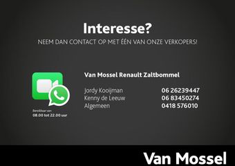 Renault KANGOO 1.5 Blue dCi 75 start L1 | Carplay | Houten Laadvloer | Airco | Cruise Control | Parkeersensoren achter