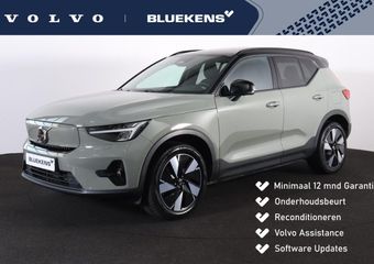 Volvo XC40 Extended Range Ultimate 82 kWh – Panorama/schuifdak – IntelliSafe Assist & Surround – 360º Camera – Harman/Kardon audio – Verwarmde voorstoelen, stuur & achterbank – Parkeersensoren voor & achter – Draadloze tel. lader – Extra getint glas – Elektr. inklap