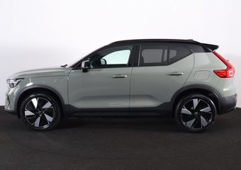 Volvo XC40 Extended Range Ultimate 82 kWh – Panorama/schuifdak – IntelliSafe Assist & Surround – 360º Camera – Harman/Kardon audio – Verwarmde voorstoelen, stuur & achterbank – Parkeersensoren voor & achter – Draadloze tel. lader – Extra getint glas – Elektr. inklap