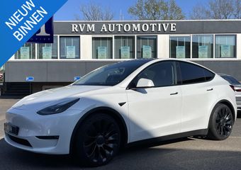 Tesla Model Y Performance AWD 75 kWh VAN ¤44.900,- VOOR ¤42.440,- UW LENTEVOORDEEL: ¤2.460 | TESLA GARANTIE T/M 3-2027