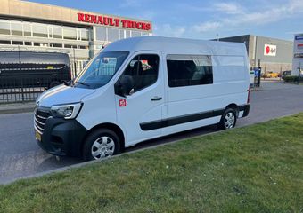 Renault MASTER Red 150.35 L2 H2, Dubbele Cabine, Airco, Nav, Camera