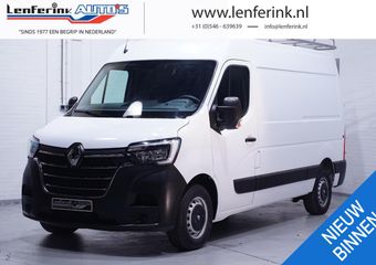 Renault MASTER 2.3 dCi 135 pk L2H2 Navi, Trekhaak Imperiaal met trap, Cruise control, Apple Carplay, 3-Zits