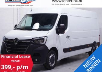 Renault MASTER 2.3 DCi 135 pk L3H2 Navi, Camera, BPM vrij Airco, Cruise control, Laadruimte Pakket, PDC V+A, 3-Zits, Nieuw 2024