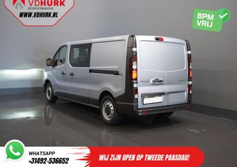 Renault TRAFIC 2.0 dCi 130 pk L2 BPM VRIJ! DC Dubbel Cabine LED/ 2xSchuifdeur/ Navi/ Carplay/ Camera/ PDC/ Cruise