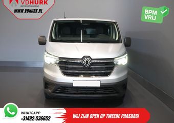 Renault TRAFIC 2.0 dCi 130 pk L2 BPM VRIJ! DC Dubbel Cabine LED/ 2xSchuifdeur/ Navi/ Carplay/ Camera/ PDC/ Cruise
